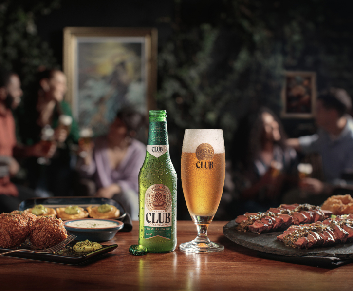 Botella de cerveza Club Premium